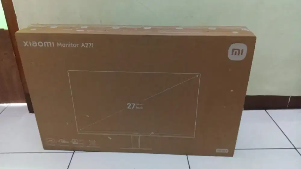 Monitor Xiaomi 27 inc baru dibuka