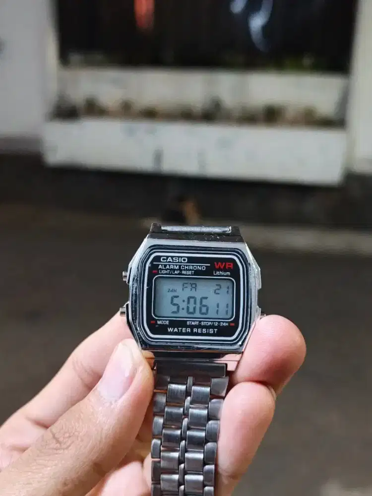 Jam tangan Casio A159W Pemakaian Pribadi