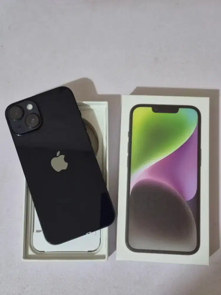 iPhone 14 128gb fullset mulus no minus