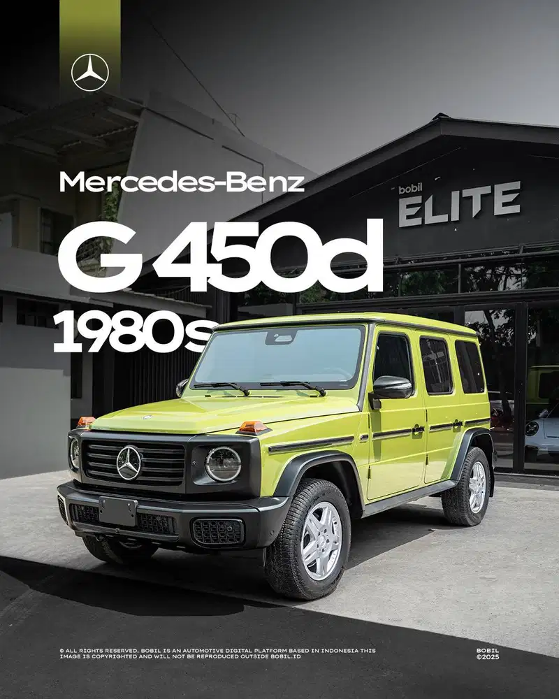 NIK 2026 Mercedes-Benz G450d “Stronger Than the 1980s”