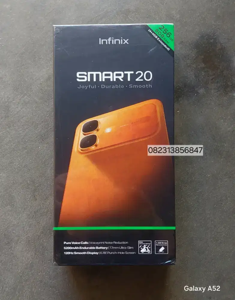 INFINIX SMART 20 4/256 NEW GARANSI RESMI