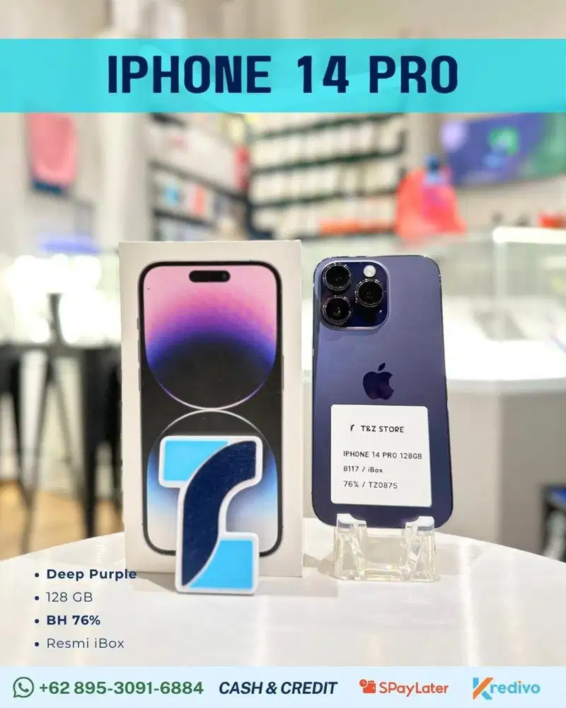 IPHONE 14 PRO 128GB - DEEP PURPLE