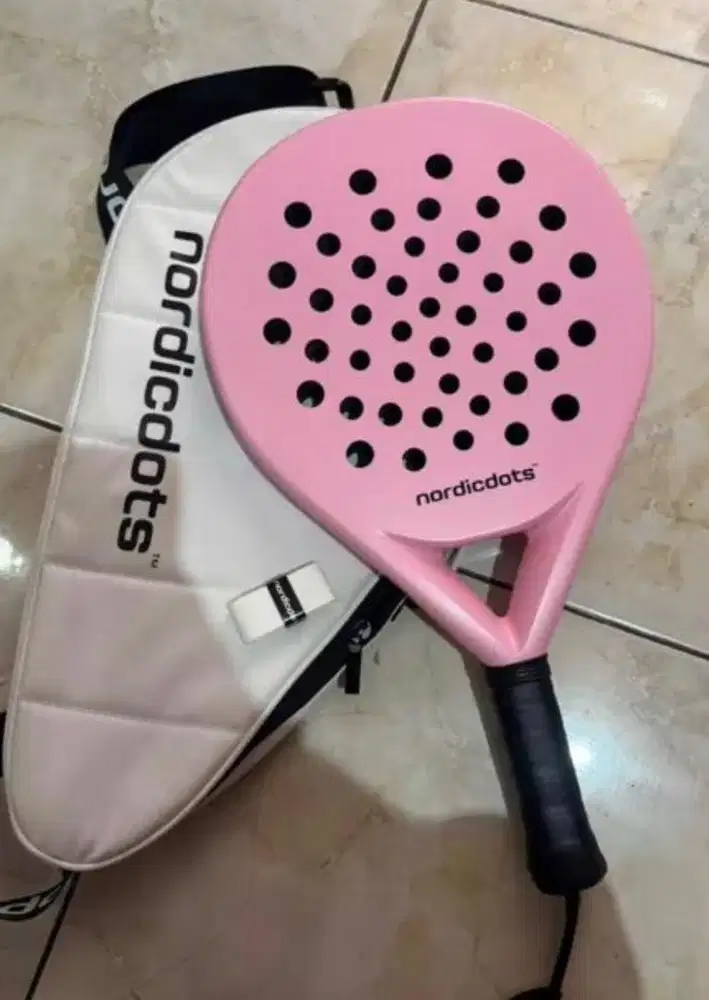Raket Padel Nordicdots Fiesta 2025 Pink