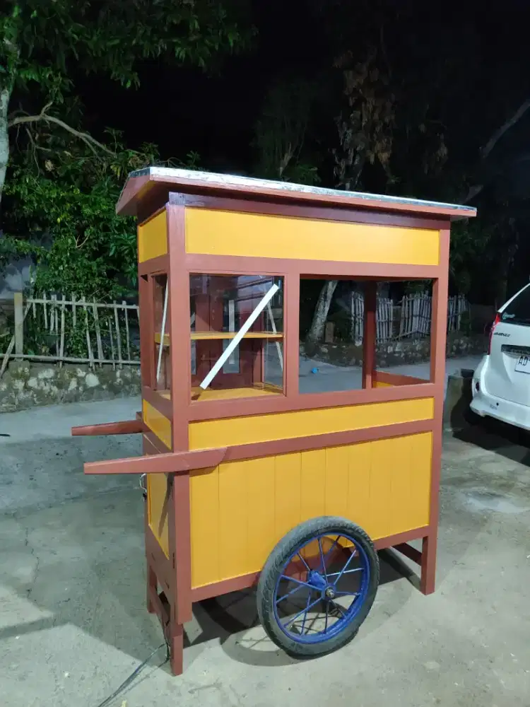 Promo Gerobak Mie Ayam jg Melayani Pesanan Grobak Bakso Bubur Sate dlL
