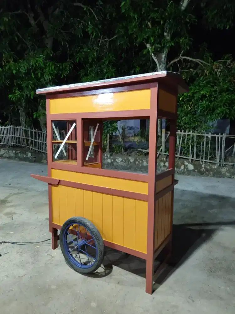 Promo Gerobak Mie Ayam jg Melayani Pesanan Grobak Bakso Bubur Sate dlL