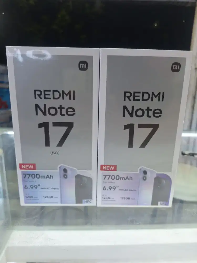 Redmi Note 17 5G 8/256 New Segel Garansi