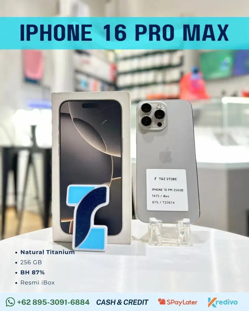 IPHONE 16 PROMAX 256GB - NATURAL