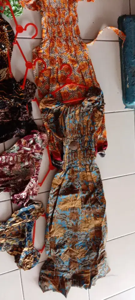 Jual baju batik anak anak wanita bahan berkualitas