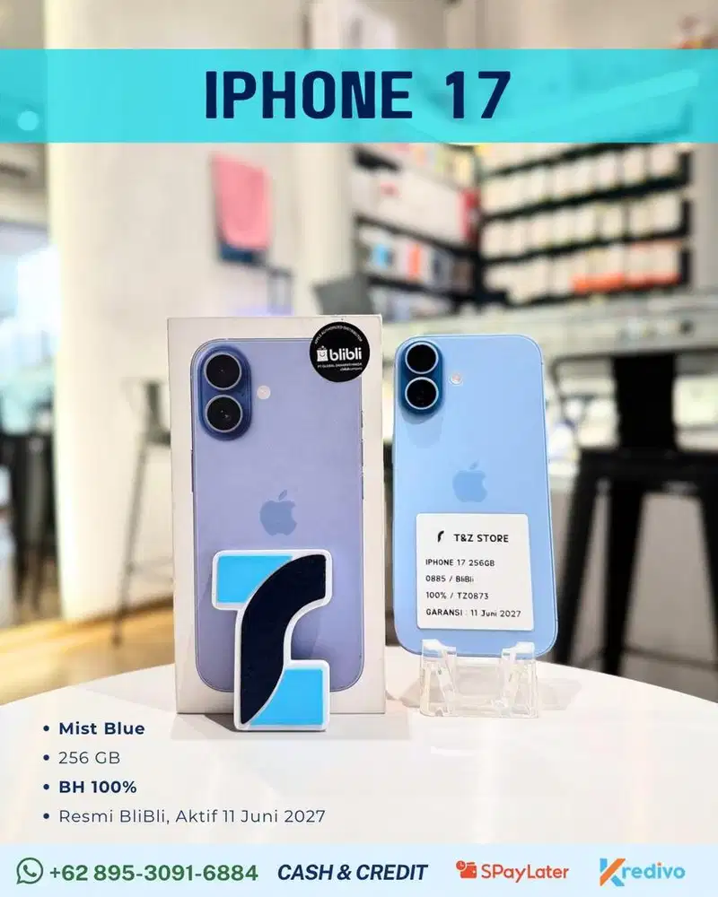 IPHONE 17 256GB - BLUE