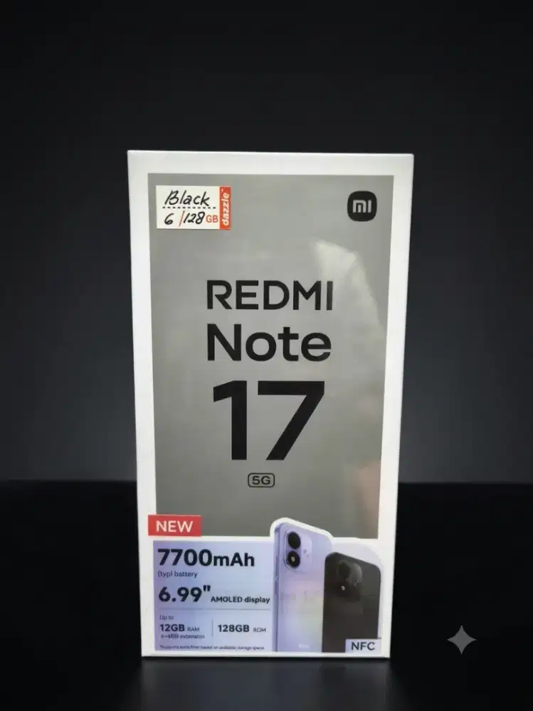 PROMO REDMI NOTE 17 5G 6/128GB