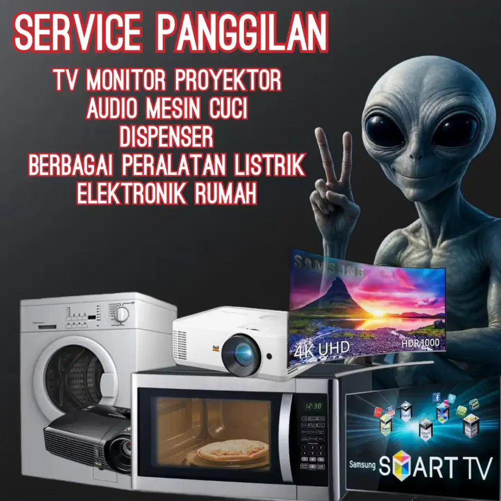 SERVICE TV MESIN CUCI