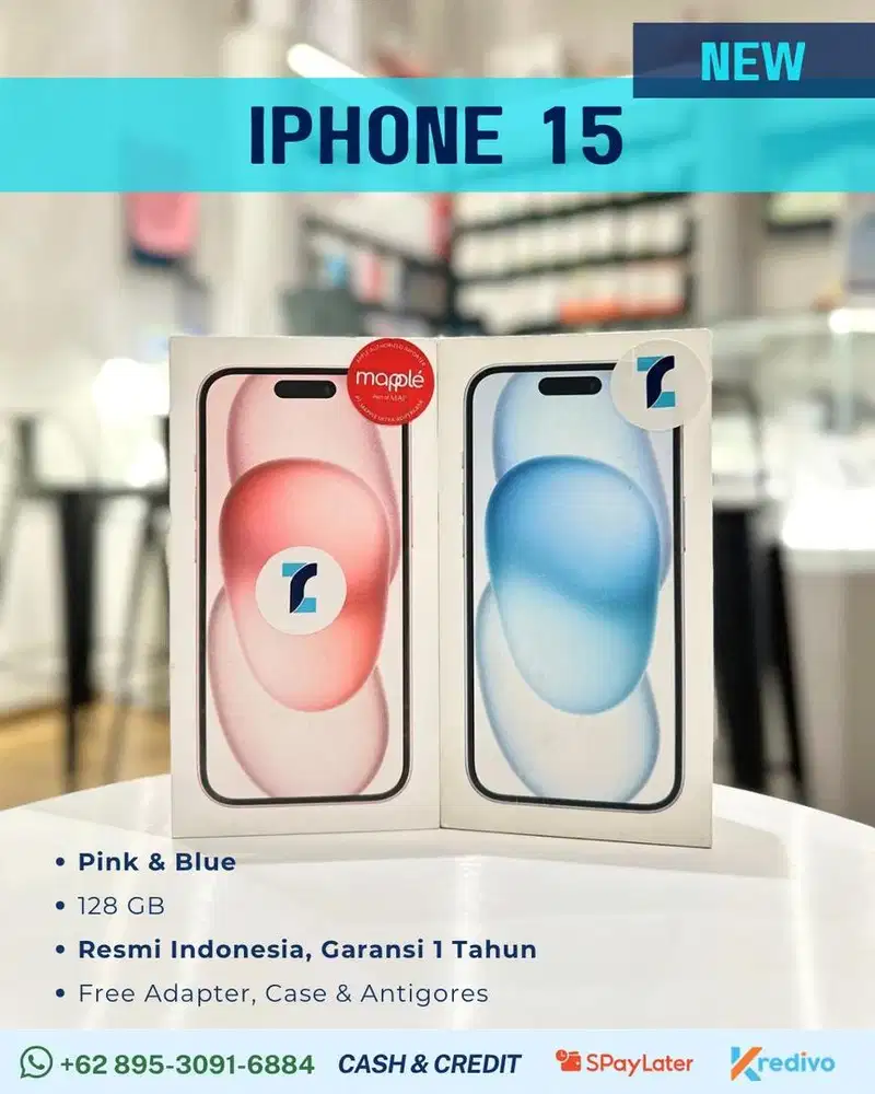 IPHONE 15 128GB - NEW