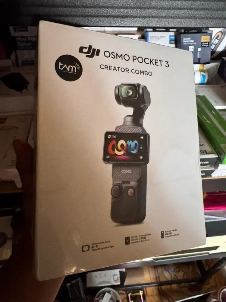 DJI OSMO POCKET 3 CREATOR COMBO. Baru. Garansi Ressmi