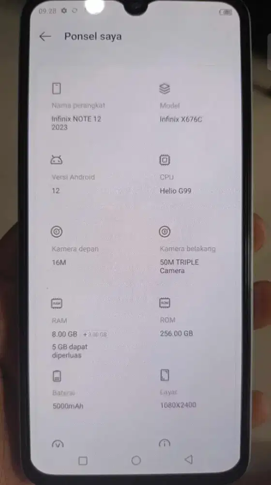Infinix note 12 2023