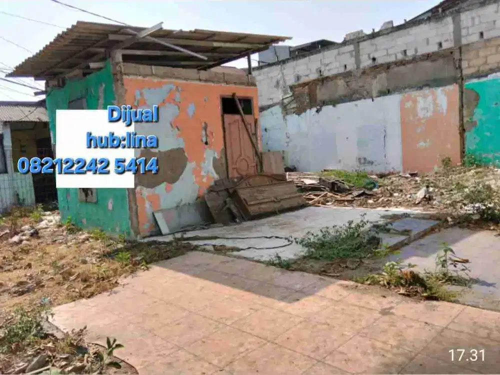 Dijual rumah Dekat Stasiun Perumnas Klender Jakarta Timur