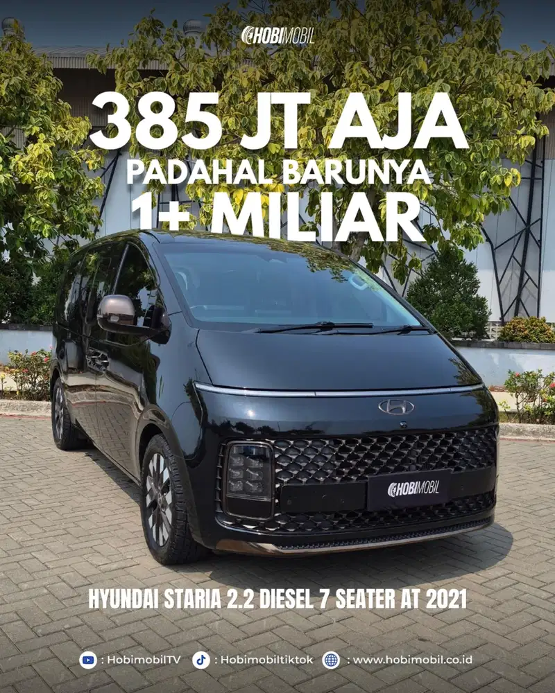 Hyundai Staria 2.2 Diesel 7 Seater AT Thn 2021