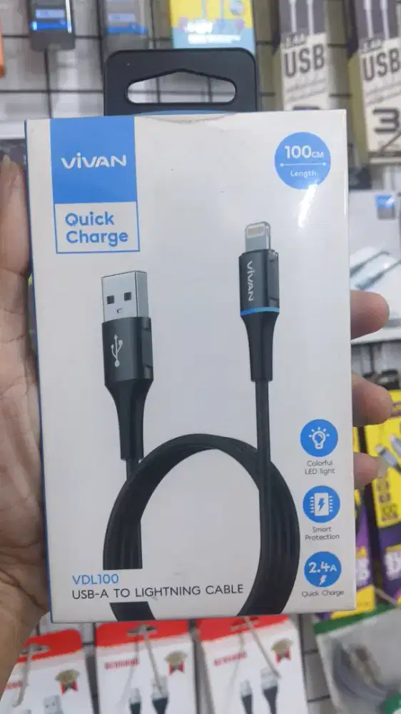 KABEL DATA LIGHTNING VIVAN VDL100