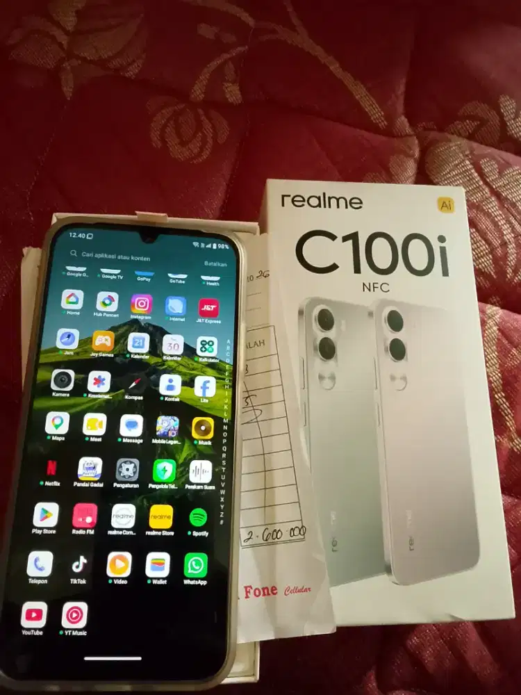 hp realme c 100i