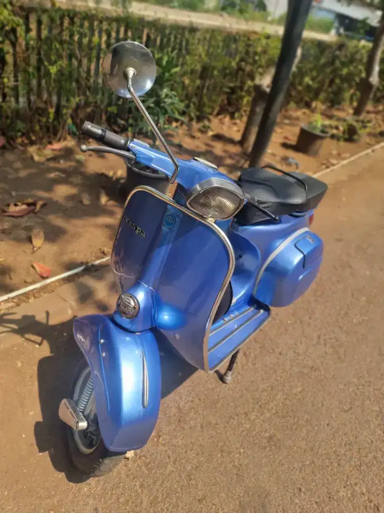 Vespa super 1978 plat B jakarta sirat lengkap akur