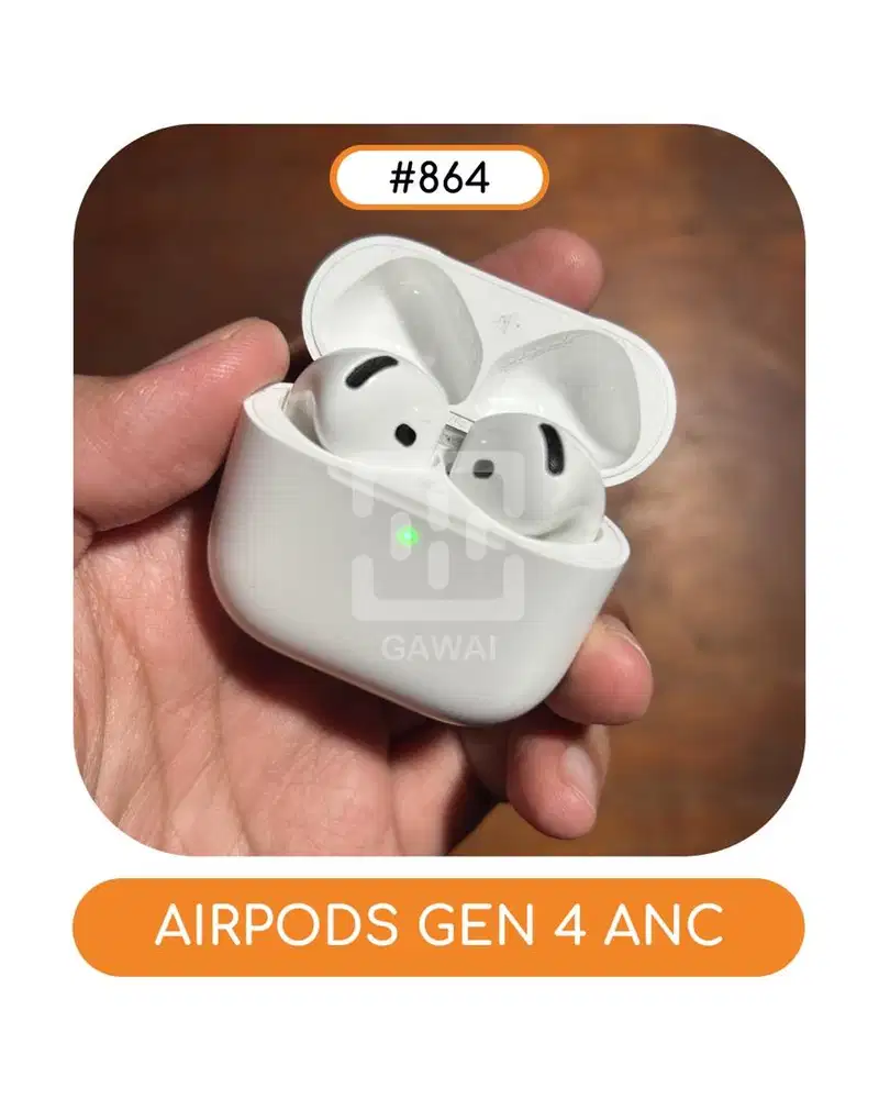 #864 Airpods Gen 4 Anc Garansi 01 July 2027
