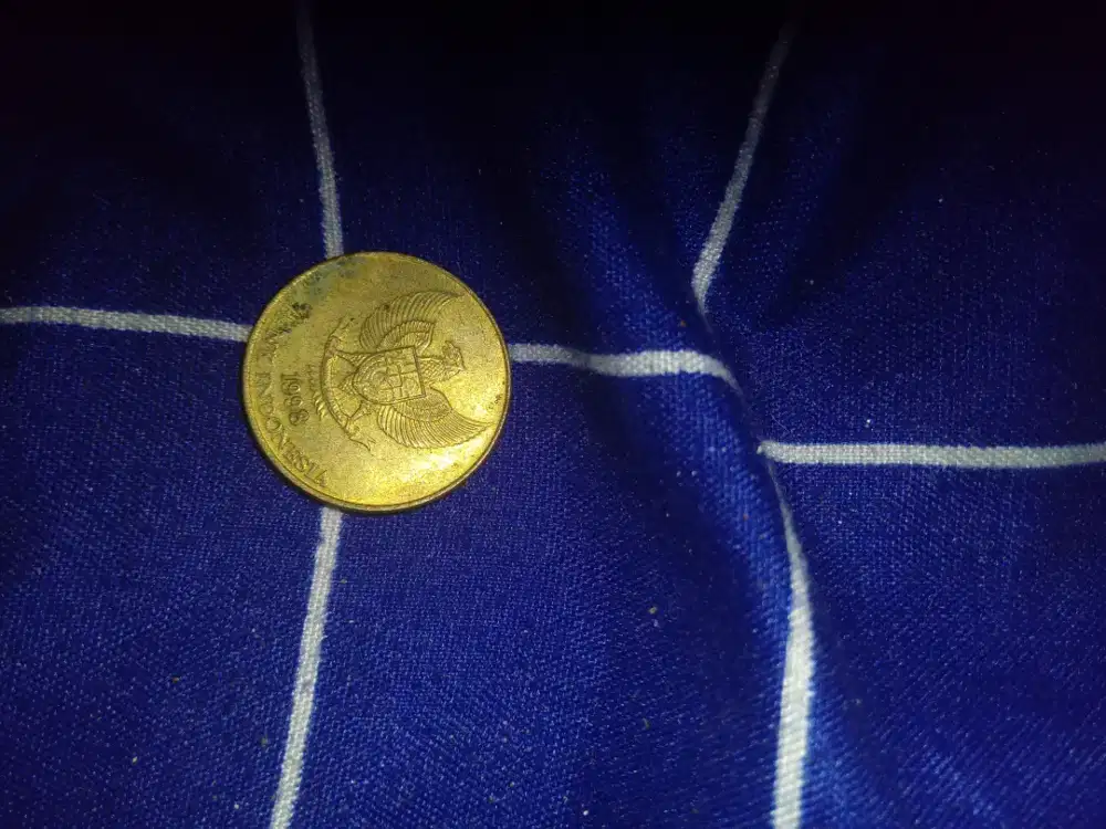 Koin komodo 50 perak th 1998