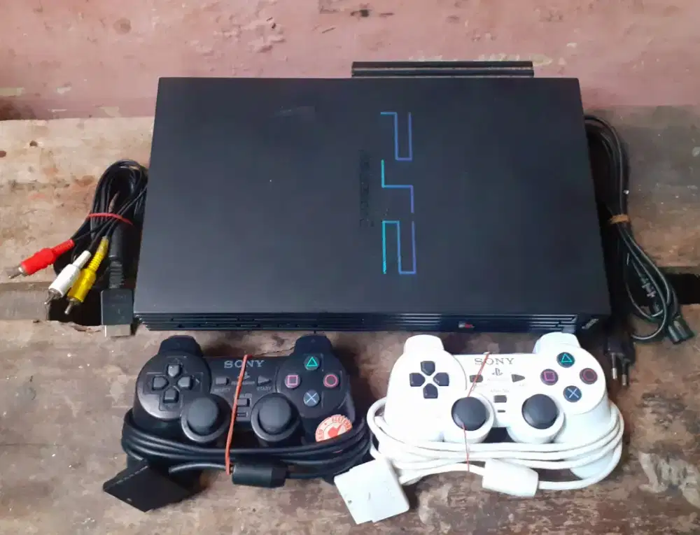Jual ps2 fat hardisk matrix 80gb siap main