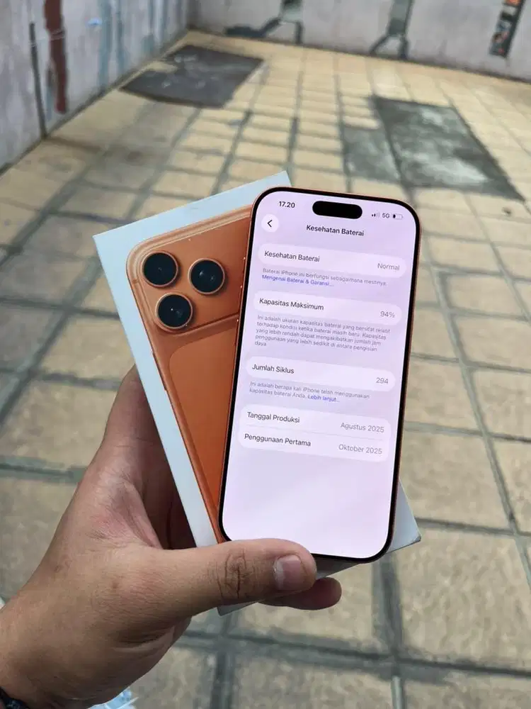 Iphone 17pro 256gb ibox fullset ori