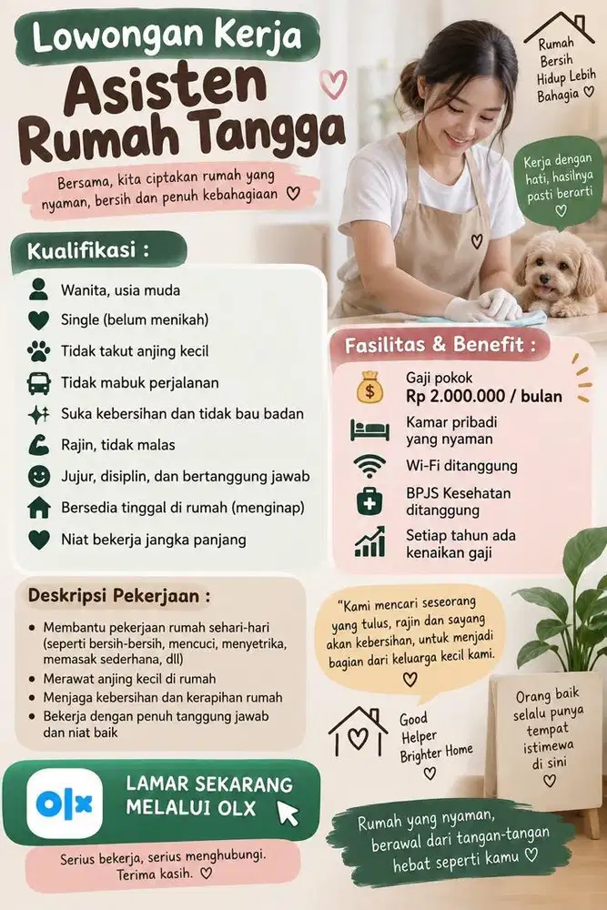 Asisten rumah tangga wanita
