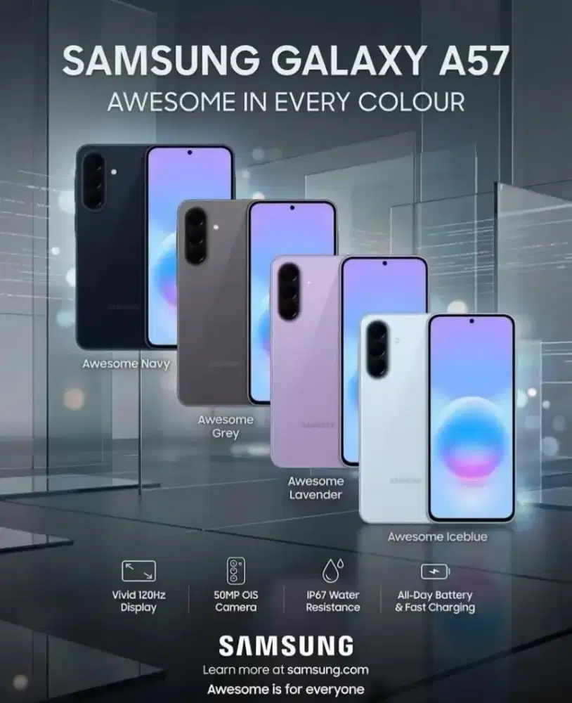 SAMSUNG A57 5G Mulai 800 ribuan