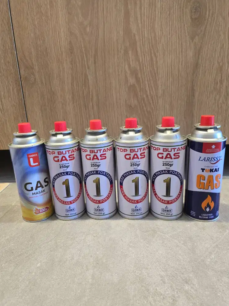 Kaleng gas portable kosong