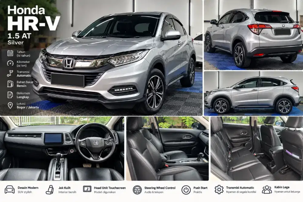 Honda HRV silver