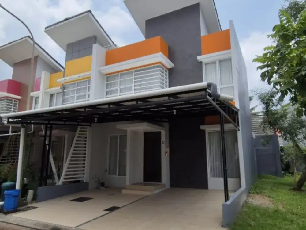 DISEWAKAN Rumah Cluster MILANO, Paramount Serpong,  Rapi Siap Huni