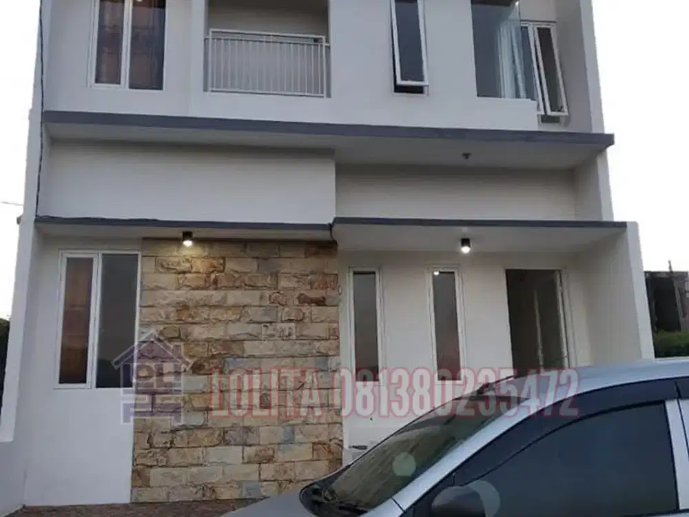 Jual Cepat Rumah Cantik Murah 2 Lantai Siap Huni Dengan Luas 7x11 di Bumiaji Kota Batu Malang