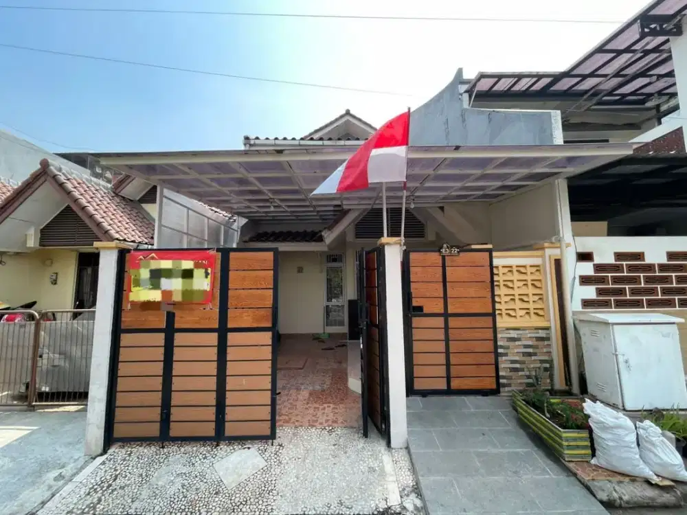 Disewakan rumah murah 2 lantai di Metland Menteng Cakung Jakarta Timur siap huni minimalis modern