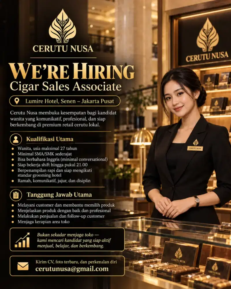 Cigar Sales Associate