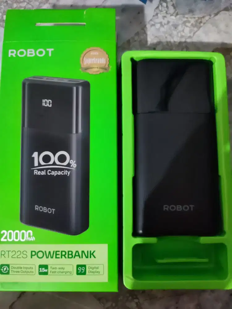 Powerbank robot 20000amh