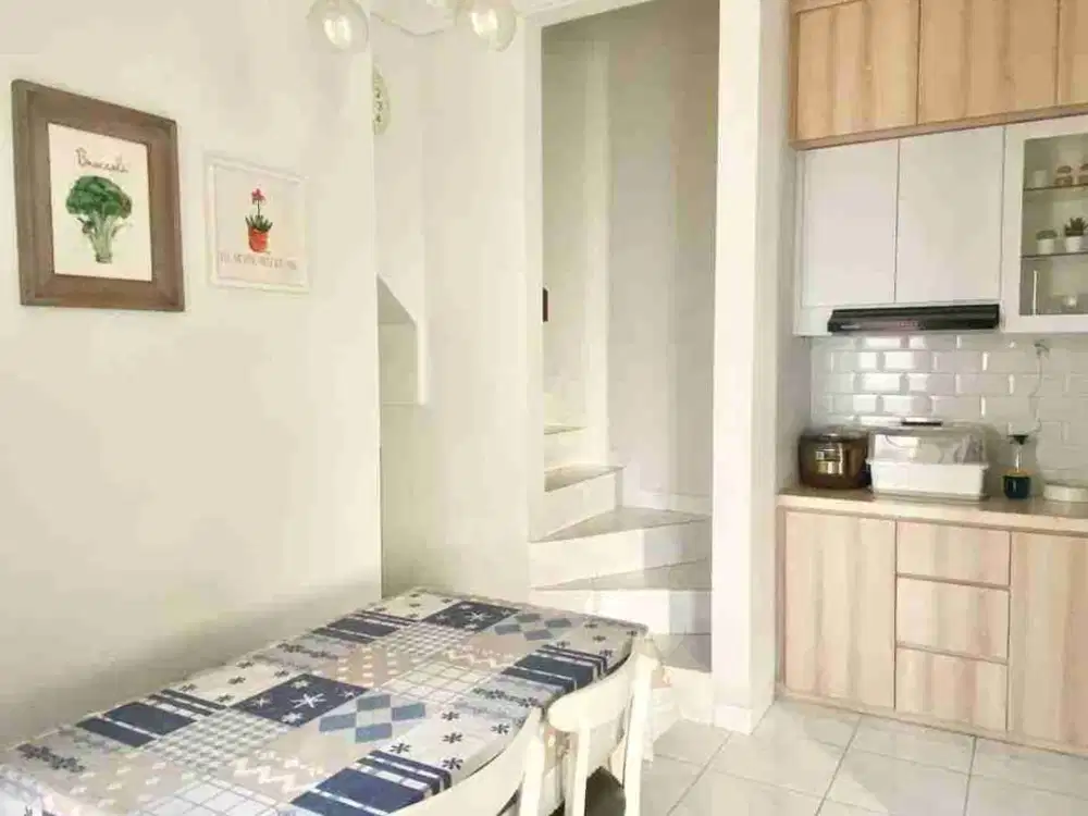 Disewa Cepat Rumah Cantik Fullfurnished Malibu Village Gading Serpong
