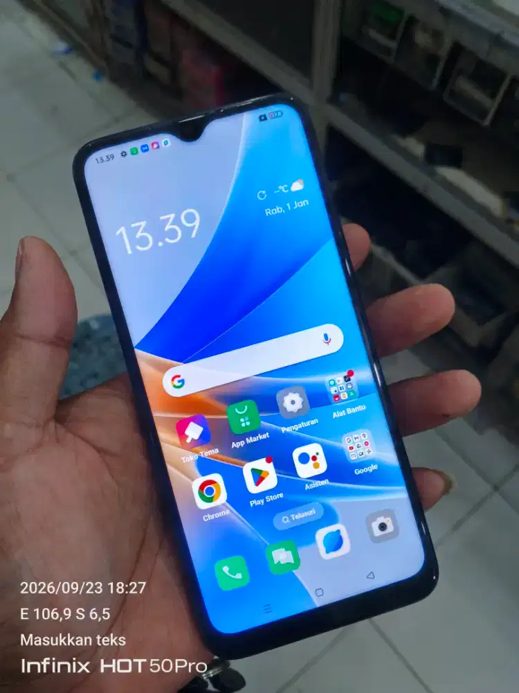 Oppo a17 ram 4/64gb hp aja batangan