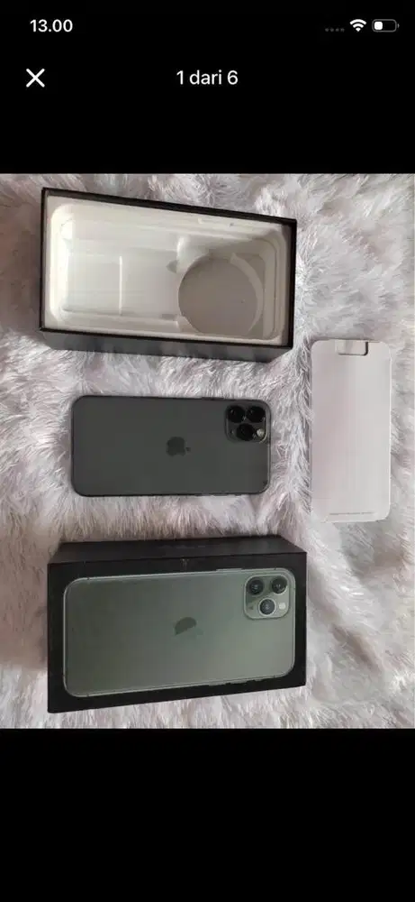 iphone 11 pro 256gb Beacukai , mulus , hp + dus , garansi unit 1 bulan