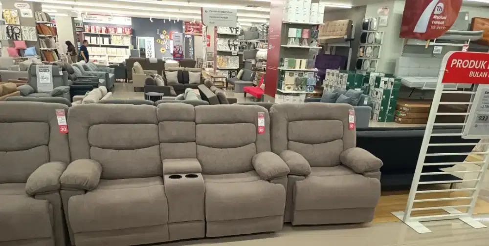 LAUREL SOFA SET RECLINER 1+2+3