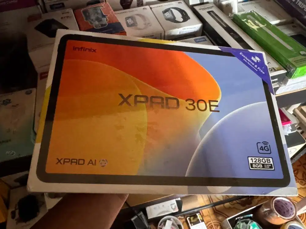 INFINIX XPAD 30e RAM 4GB+128GB. BNIB/BARU/SEGEL. GARANSI RESMI