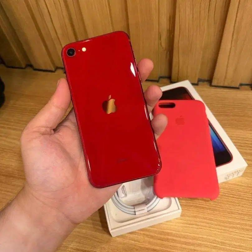 IPhone SE 3 2022 Red Fullset