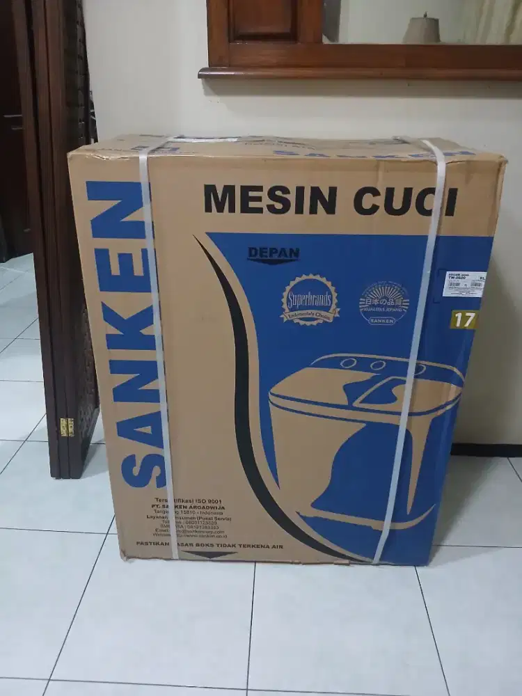mesin cuci sanken