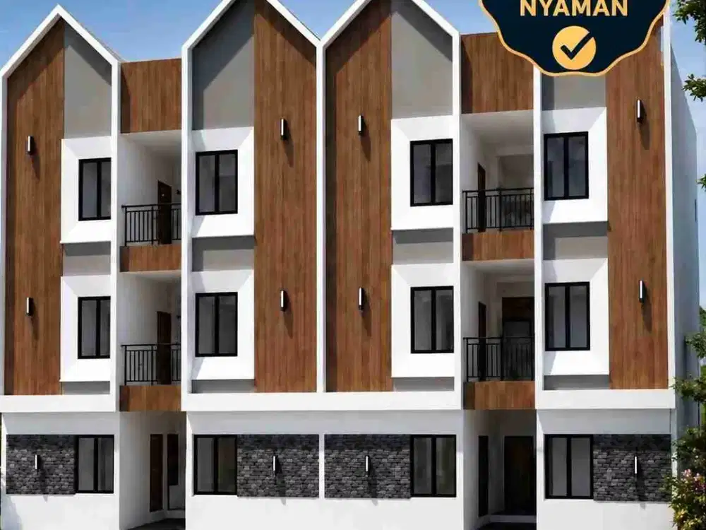 Jual  Kosan baru 6 Kamar + 6 KM Dekat Kampus UI Kota Depok Margonda