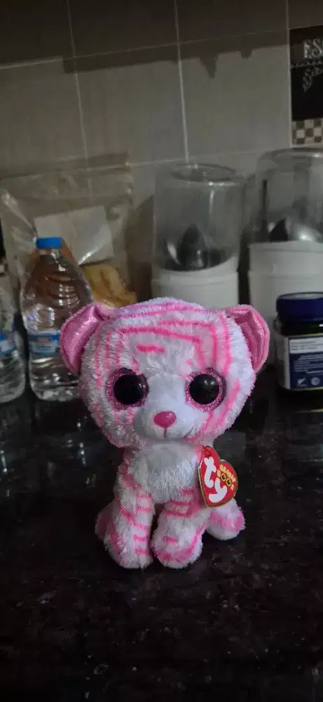 TY pet cute leopard plushy