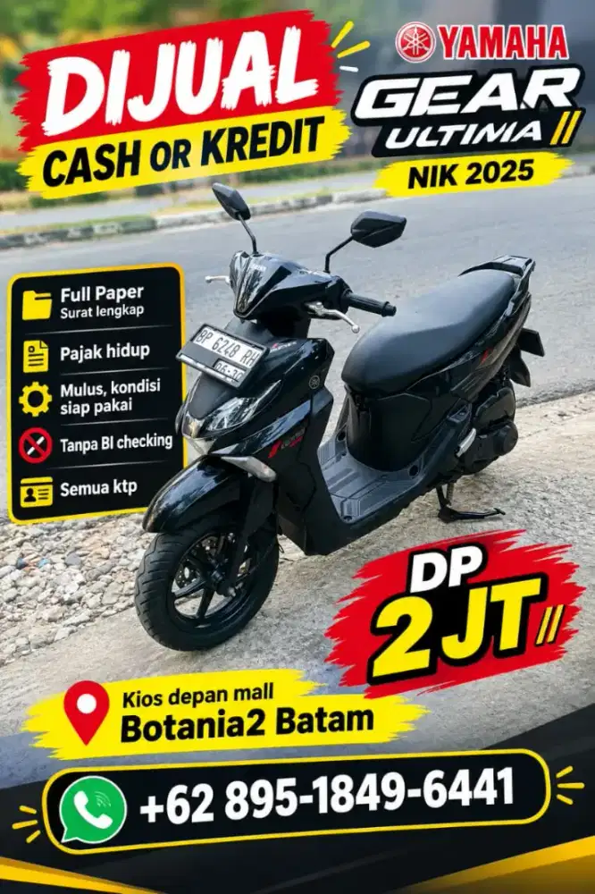 YAMAHA GEAR ULTIMA 2025