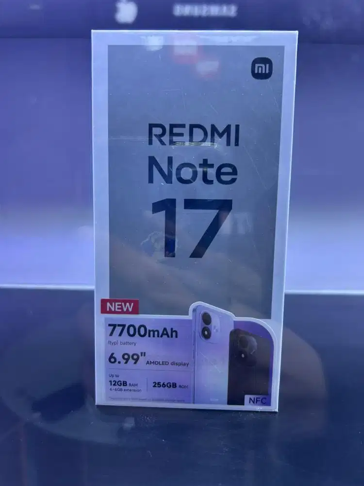 REDMI NOTE 17 5G RAM 8/256GB BARU GARANSI RESMI NASIONAL MSI