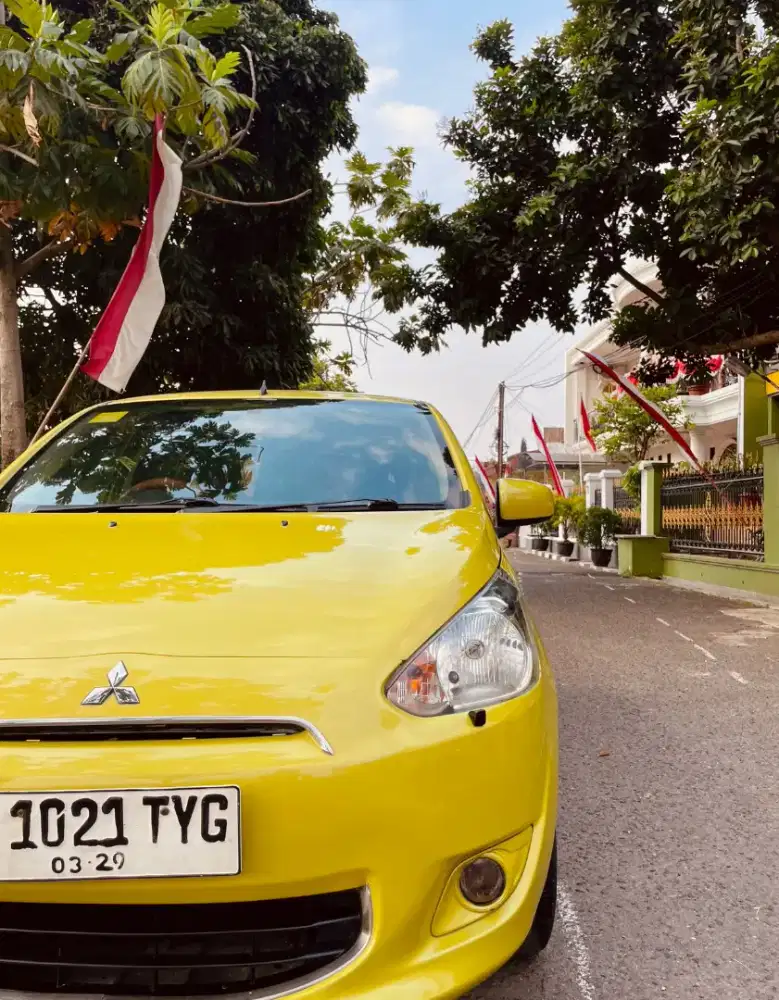 Mitsubishi Mirage GLS 1.2 Matic CBU 1Tangan 2014 March Picanto Karimun