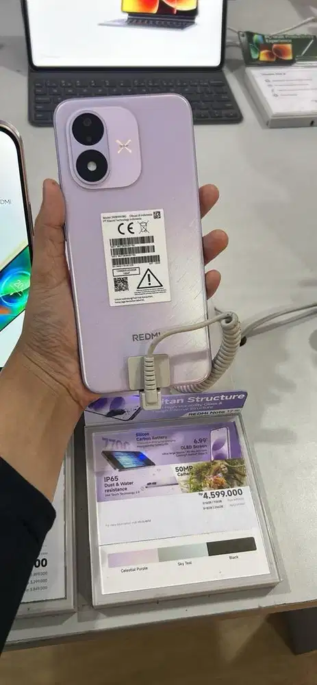 PROMO30Sep REDMI NOTE 17 RAM 6/256GB BARU GARANSI RESMI MSI