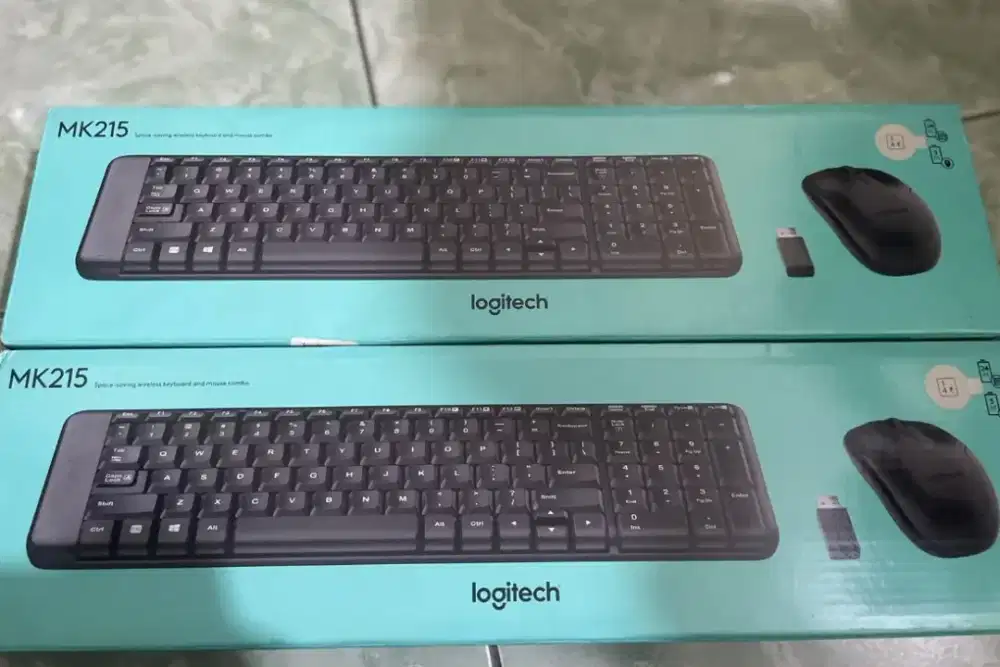 Keyboard dan mouse wireless